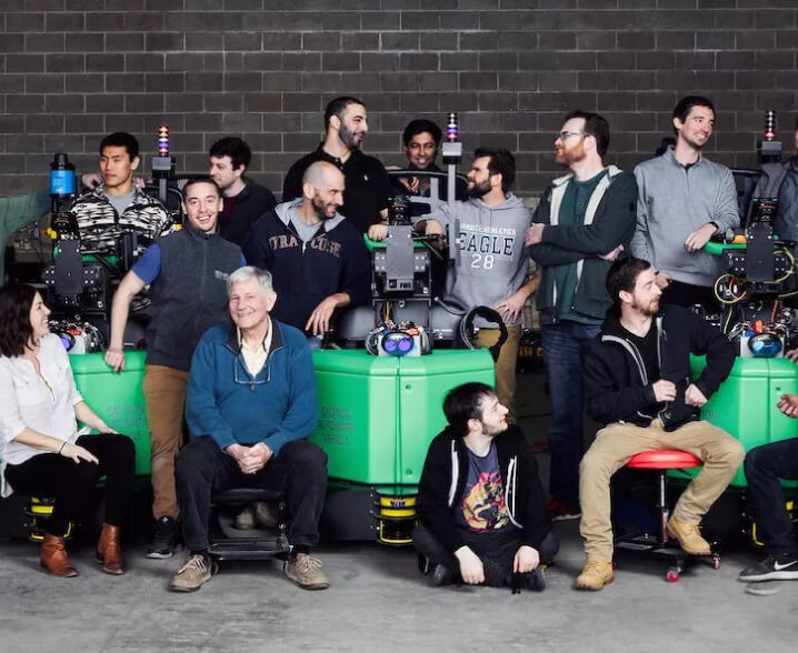 Vecna Team with Robots